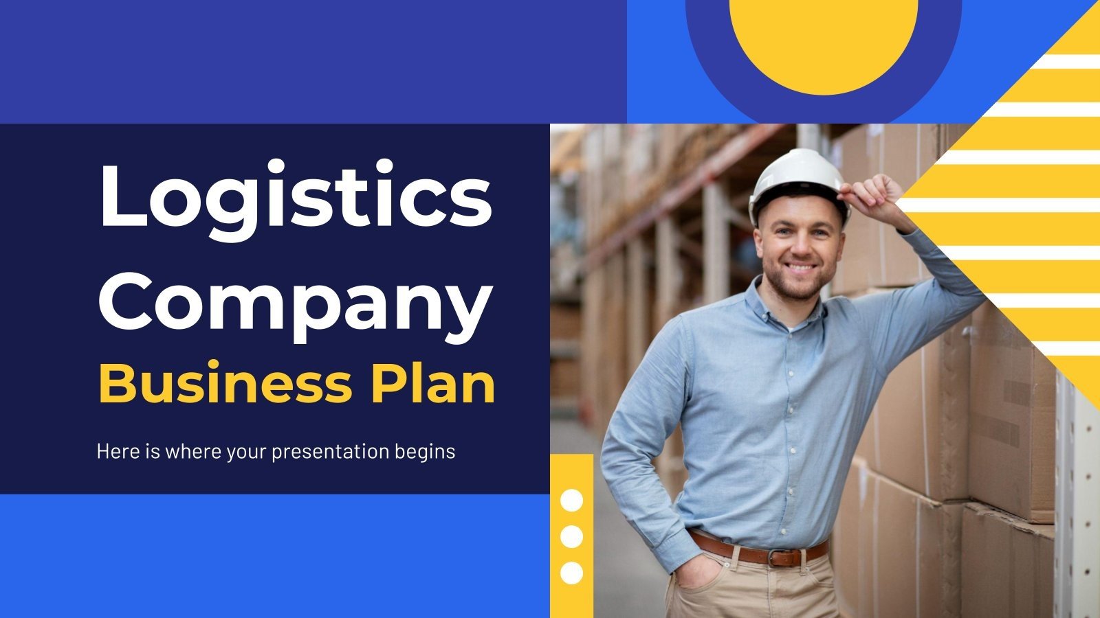 Logistics Company Business Plan Google Slides PPT Logistics Company Business Plan Google Slides PPT