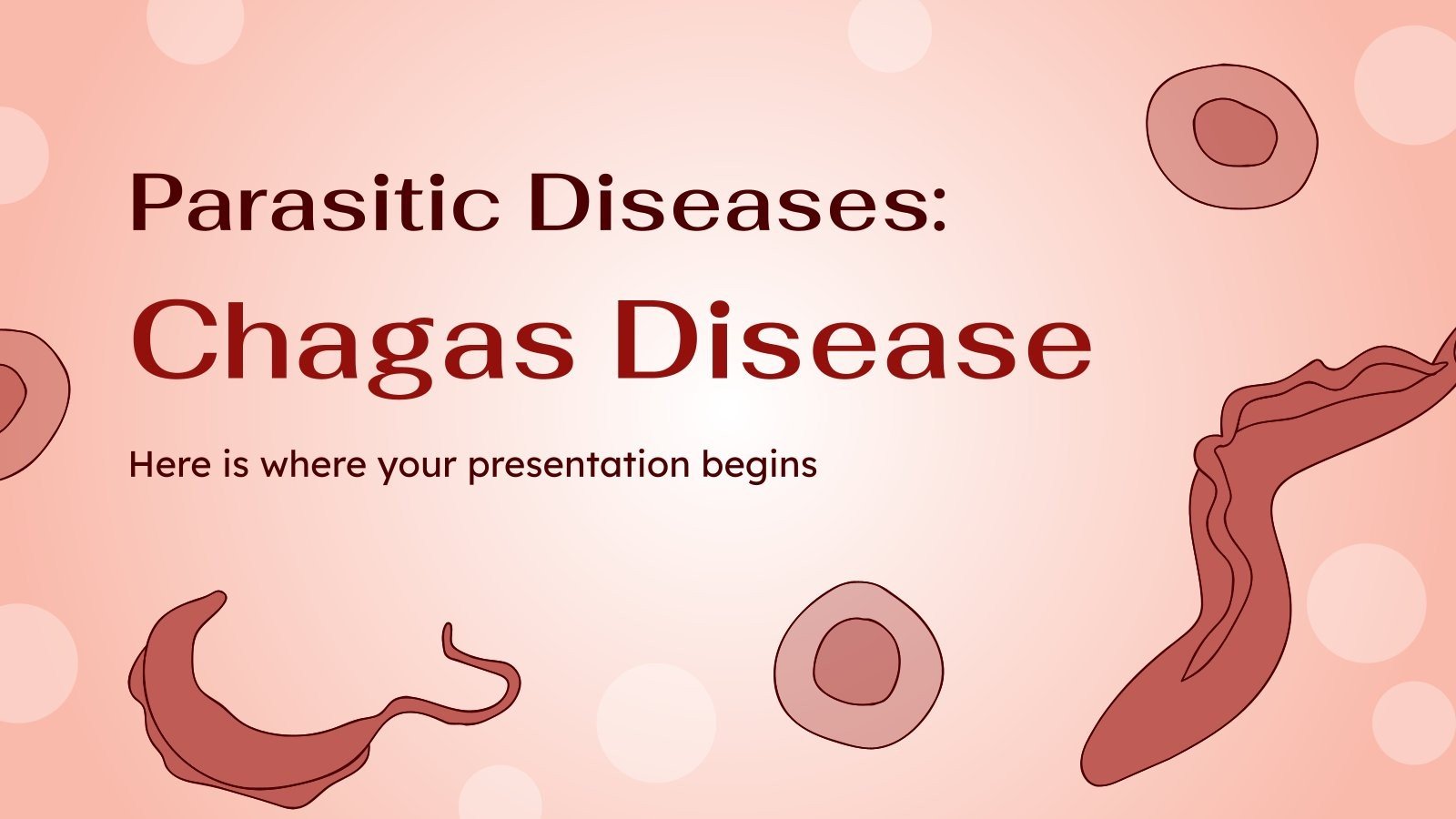Maladies parasitaires : Maladie de Chagas Modèles de présentation