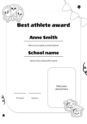 Award Ceremony for Pre-K presentation template 