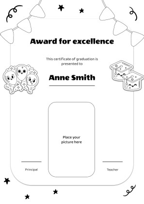 Award Ceremony for Pre-K presentation template 