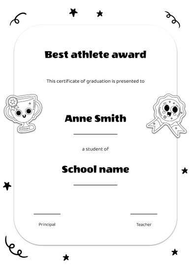 Award Ceremony for Pre-K presentation template 