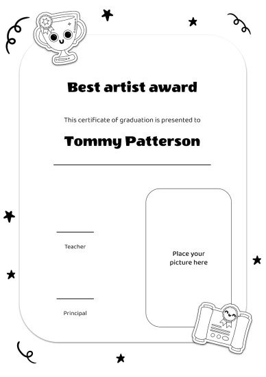 Award Ceremony for Pre-K presentation template 