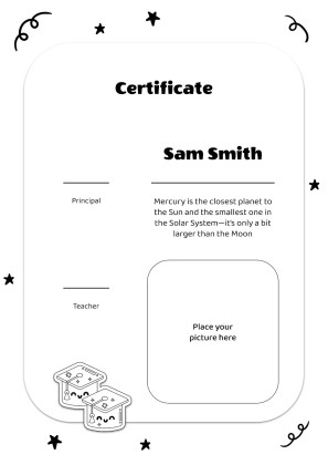 Award Ceremony for Pre-K presentation template 