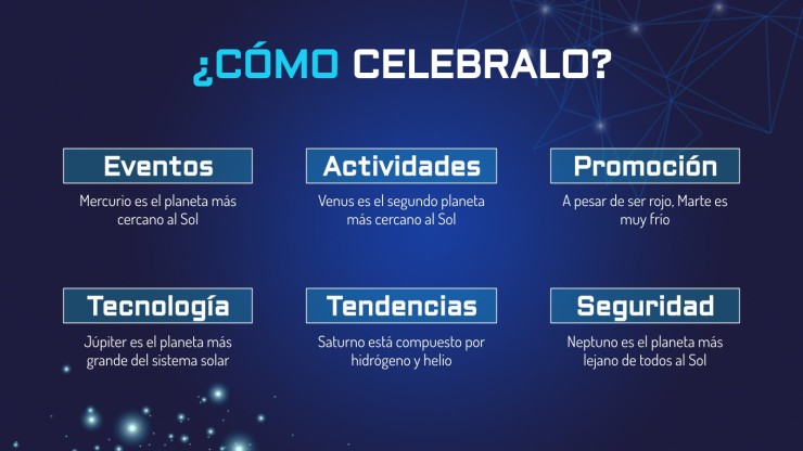 Modelo de apresentação Vamos Celebrar o Dia da Internet!