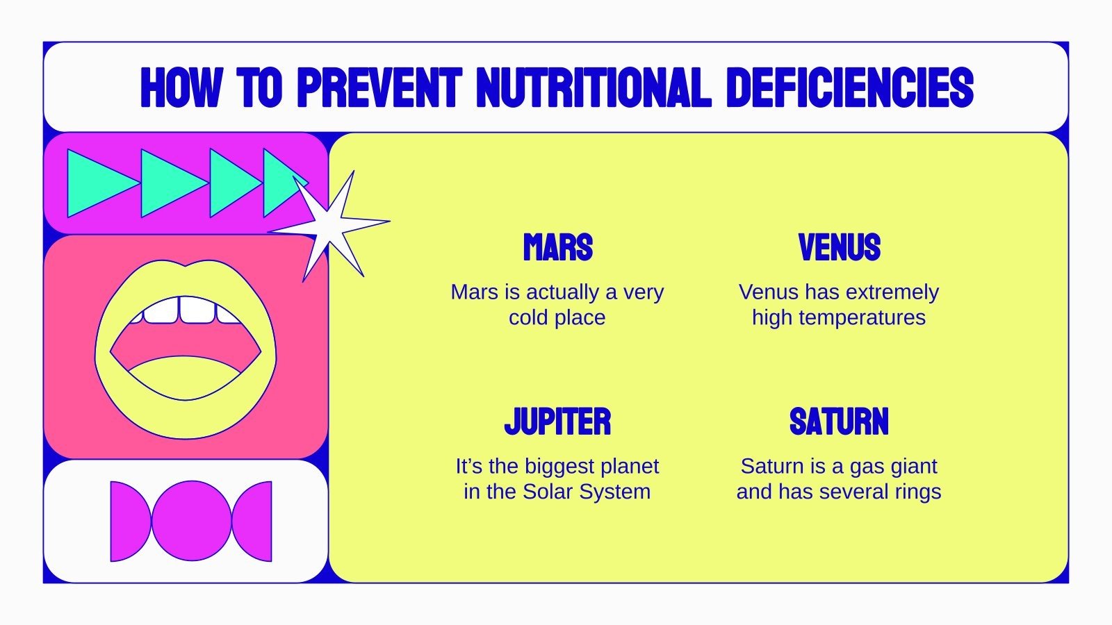 Acid Colors Nutrition Medical Slides | Google Slides & PPT