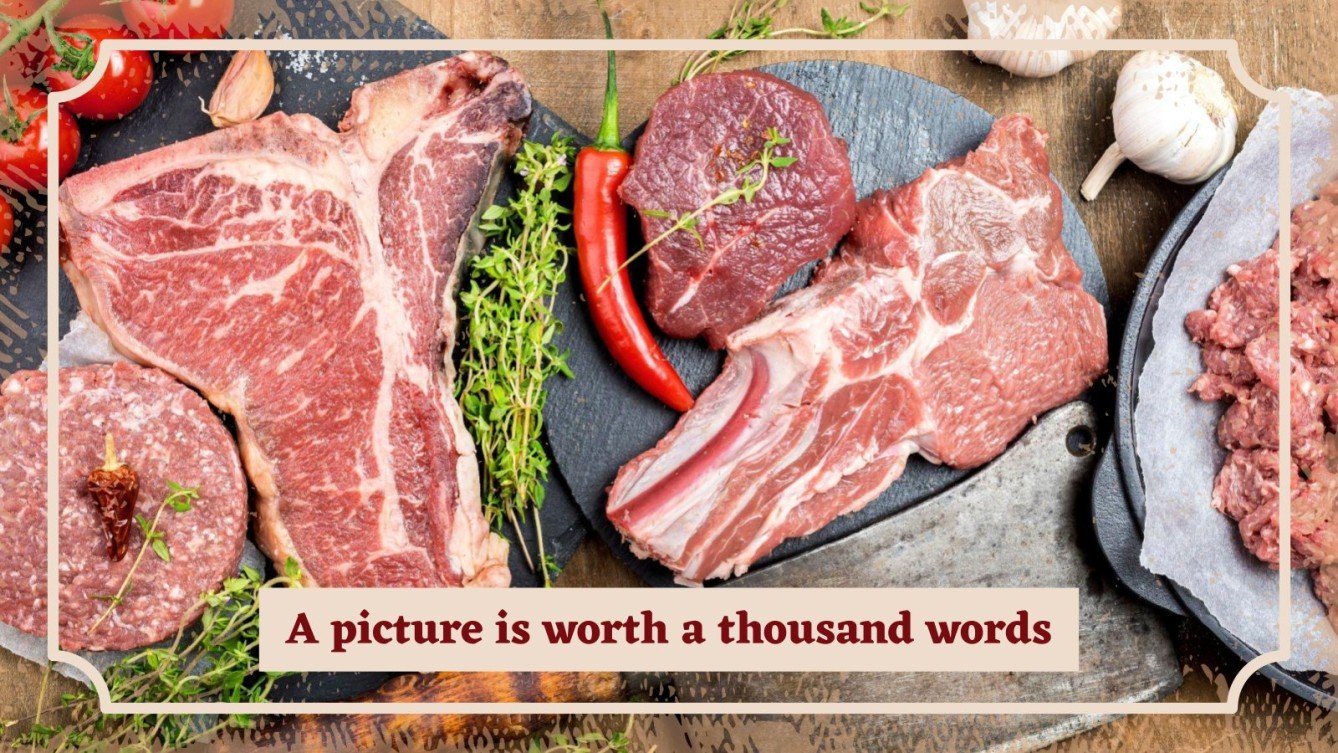 Meat Industry Company Profile Google Slides & PPT