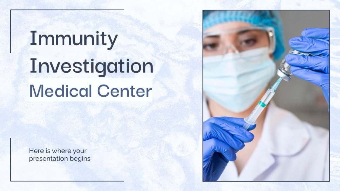 Free Medical Center Google Slides and PowerPoint templates