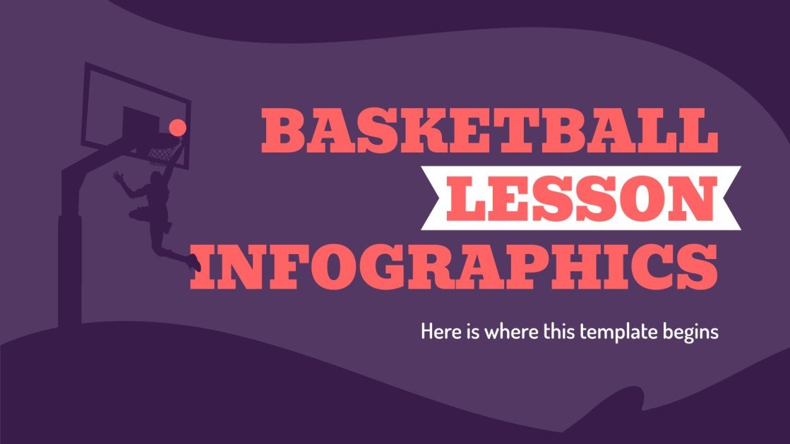 Basketball Lesson Infographics Google Slides & PowerPoint