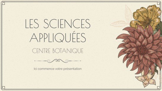 Modèles gratuits Google Slides et PowerPoint relatifs à la science