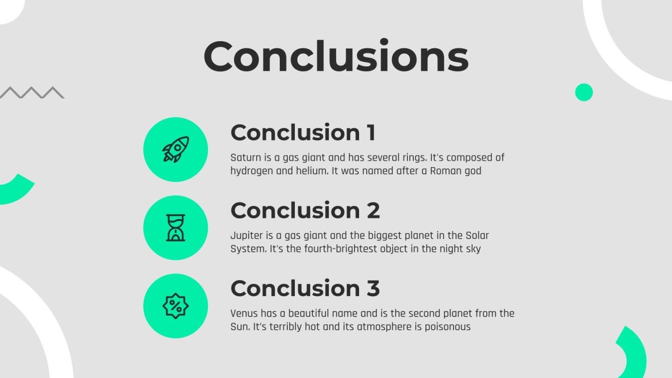 Business Plan Conclusion Google Slides PPT