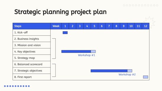 Plantilla de presentación Kit de herramientas de consultoría con diseño geométrico sencillo