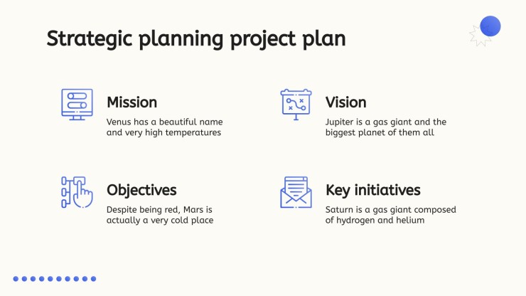 Plantilla de presentación Kit de herramientas de consultoría con diseño geométrico sencillo