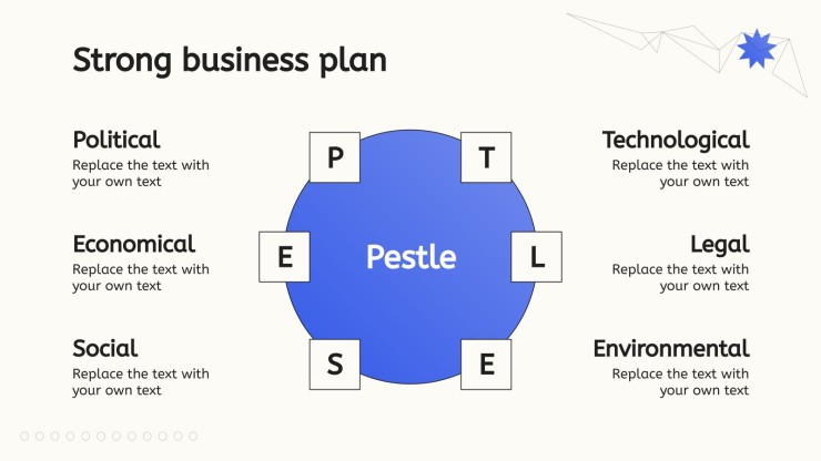 Boîte à outils géométrique simple pour le conseil Modèles de présentation