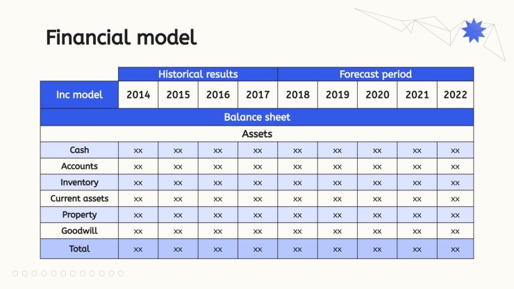 Modelo de apresentação Kit de ferramentas de consultoria com estilo geométrico simples