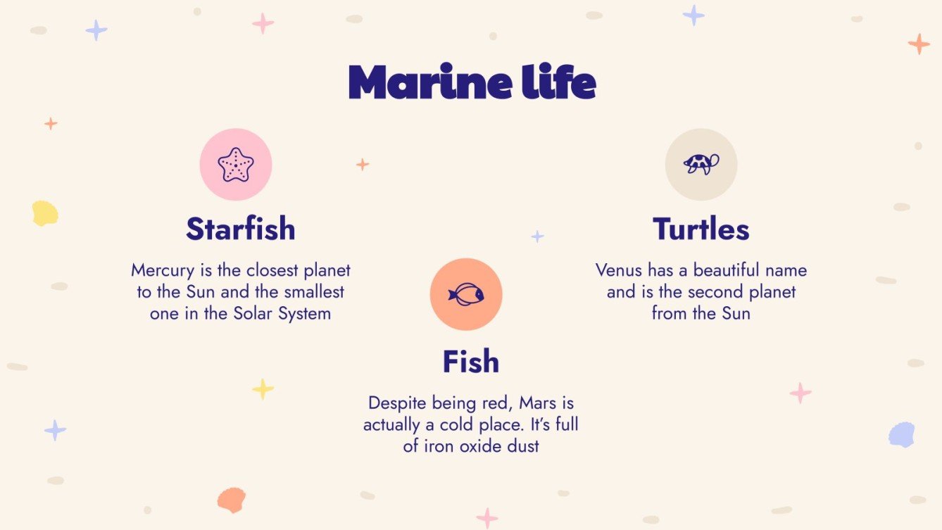 World's Largest Coral Reefs Minitheme Google Slides & PPT