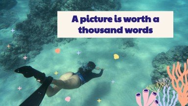 World's Largest Coral Reefs Minitheme presentation template 