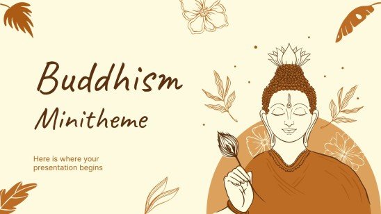 Free Google Slides Ppt Templates About Buddhism