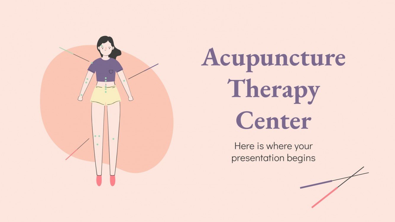 Acupuncture Therapy Center Google Slides & PPT theme