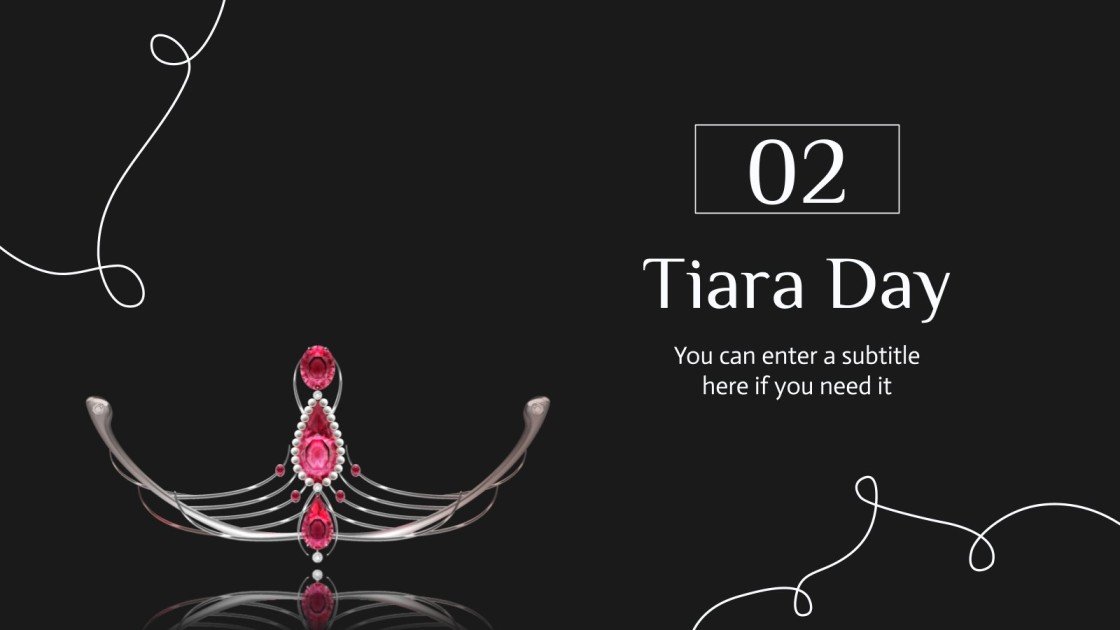 International Tiara Day Google Slides & PowerPoint