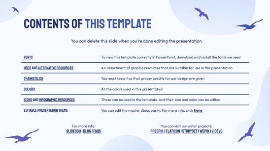Flying Bird Therapy Session | Google Slides & PowerPoint