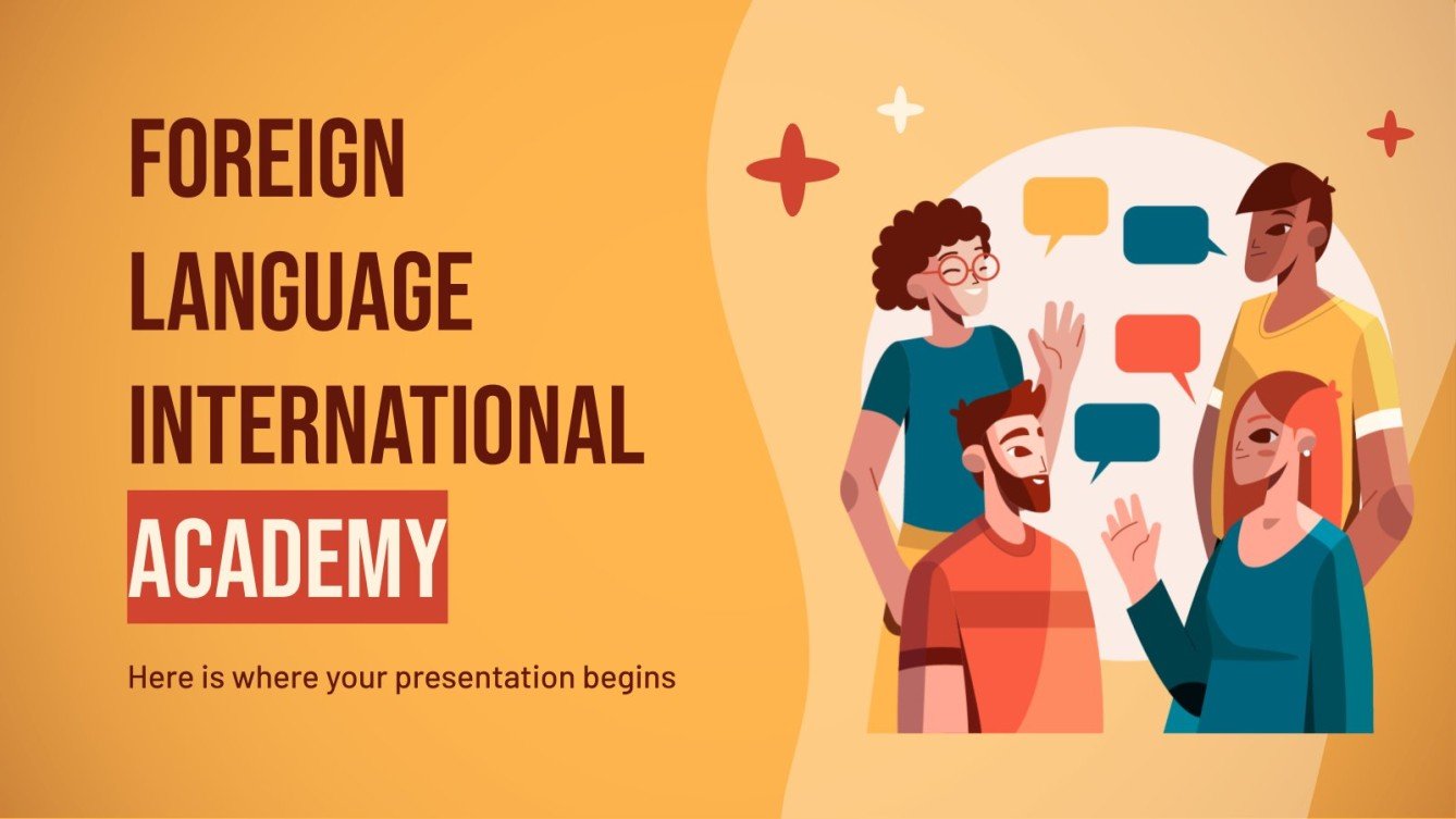 International Foreign Language Academy Google Slides & PPT