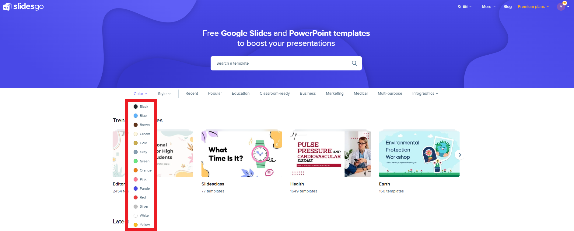 download google presentation from link