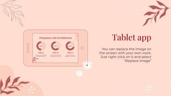 Happy Mother's Day in Indonesia! presentation template 