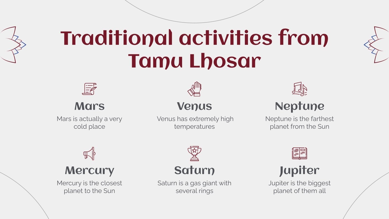 Tamu Lhosar Festival Google Slides & PowerPoint
