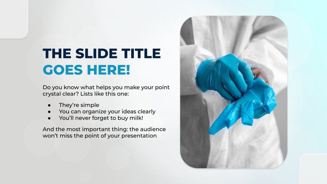 Personal Protective Equipment (PPE) for Infection Control