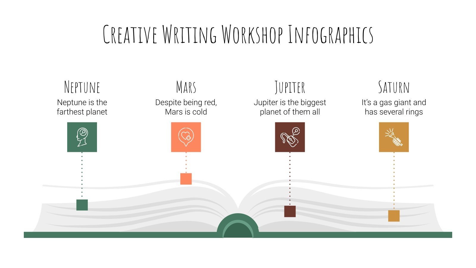 Creative writing ppt template image