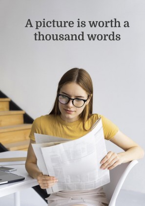 Newspaper Columnist CV presentation template