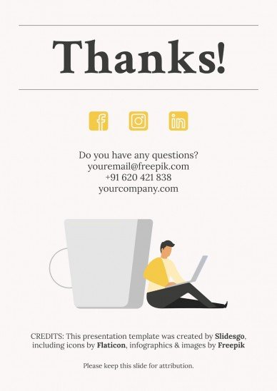 Newspaper Columnist CV presentation template