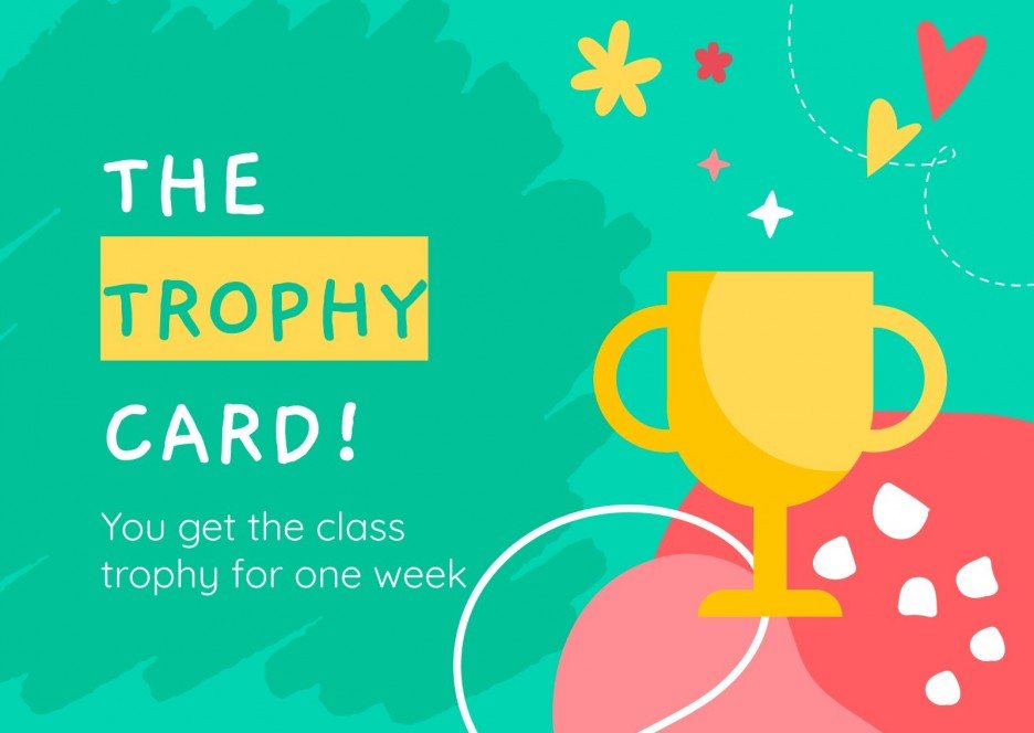 Classroom Gamification Cards! Google Slides & PPT theme