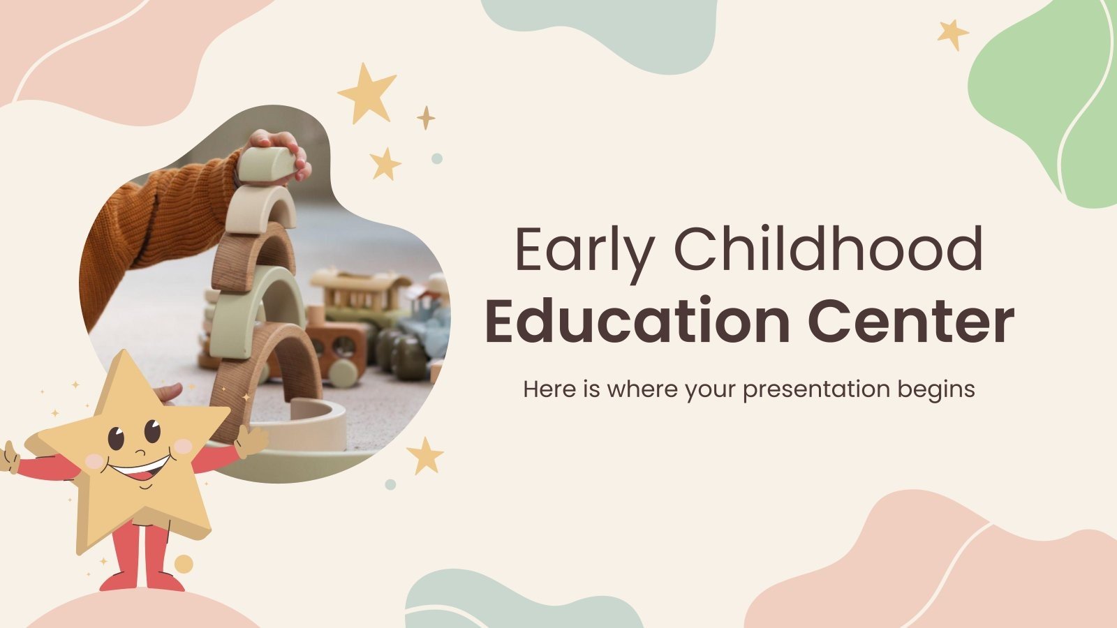 Early Childhood Education Center Google Slides & PPT