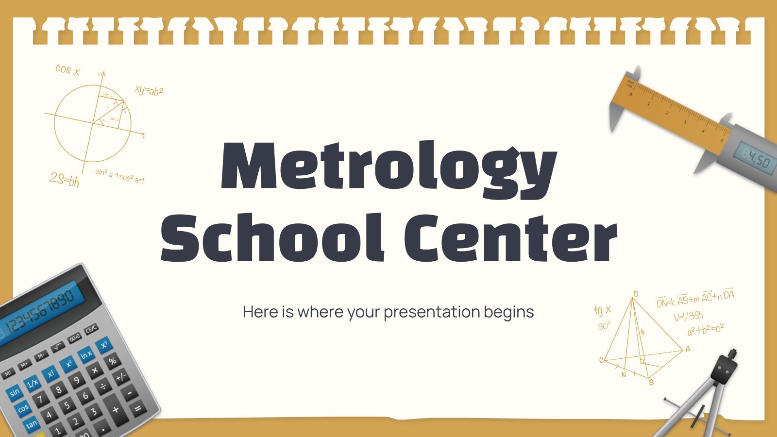 계측 학교 센터 프레젠테이션 템플릿
