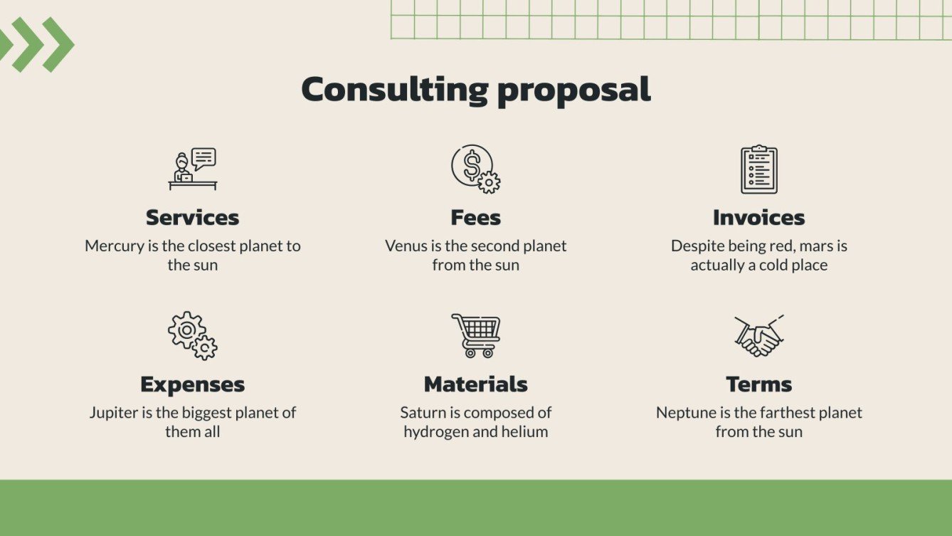 Professional Fees Consulting Google Slides & PowerPoint