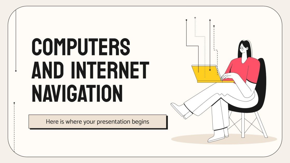 Plantillas con Ordenadores para Google Slides y PowerPoint