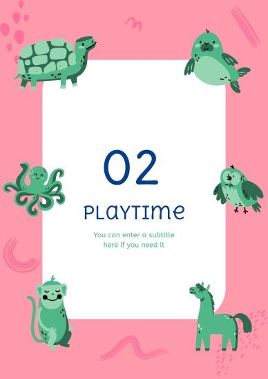 Wortschatzbuch für Pre-K Präsentationsvorlage