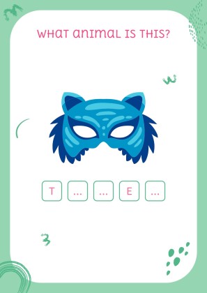 Wortschatzbuch für Pre-K Präsentationsvorlage