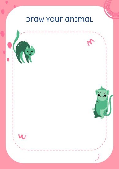 Wortschatzbuch für Pre-K Präsentationsvorlage