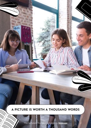 Language Arts for High School - 9th Grade: Grammar presentation template 