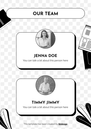 Language Arts for High School - 9th Grade: Grammar presentation template 