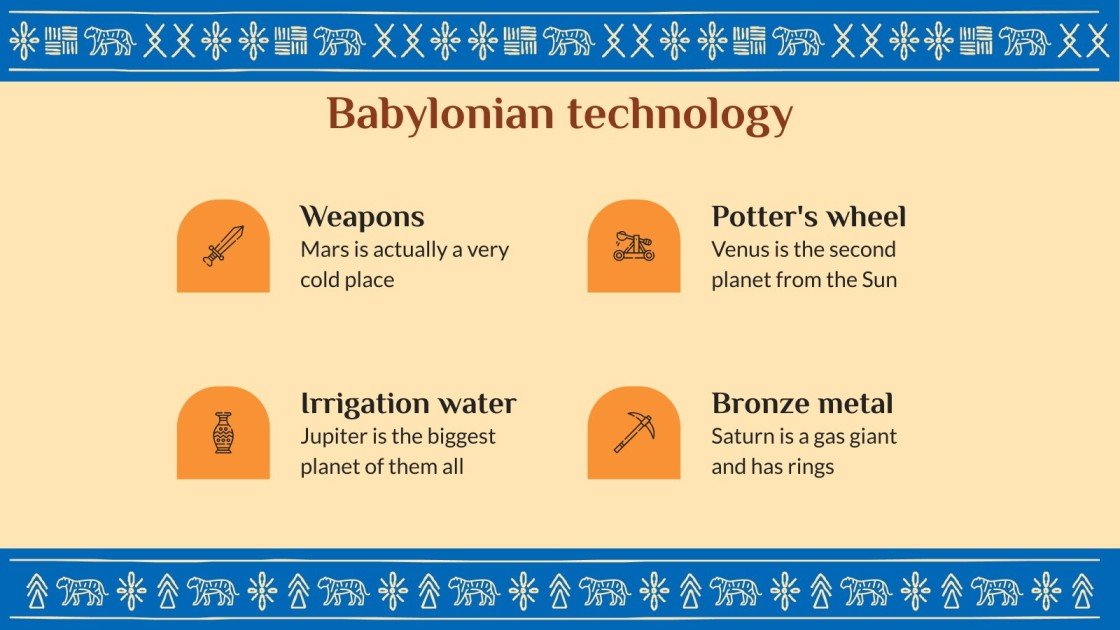 Ancient Babylonia Lesson for High School Google Slides