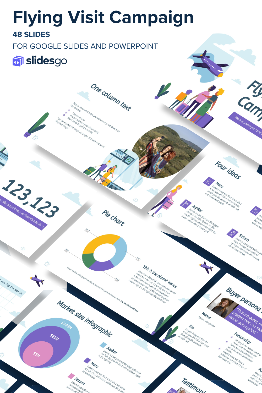 Flying Visit Campaign | Google Slides & PowerPoint