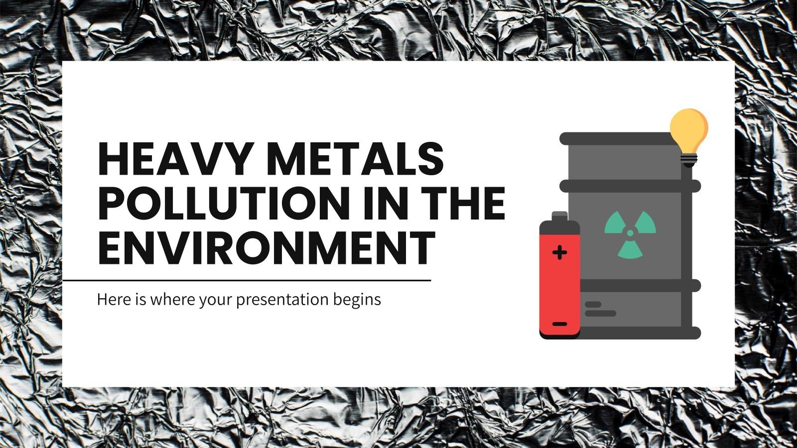Heavy Metals Pollution in the Environment Google Slides