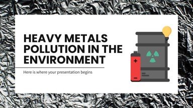 Modèles gratuits sur la Pollution pour Google Slides et PPT