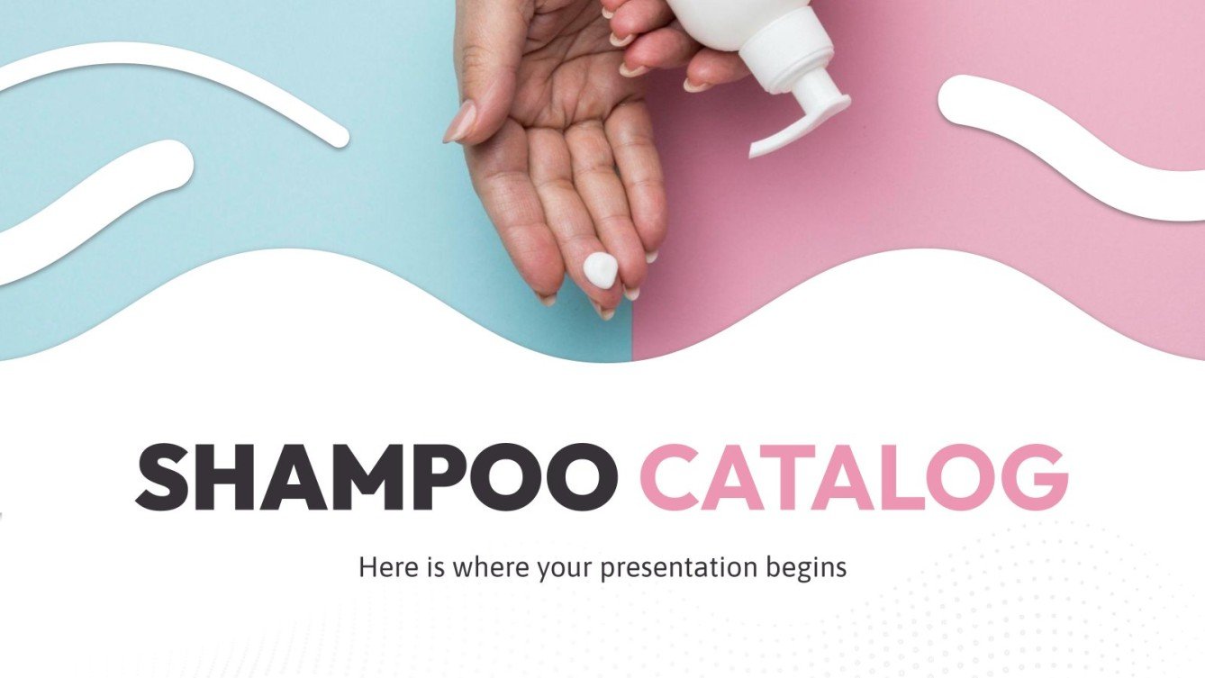 Shampoo Catalog Google Slides & PowerPoint