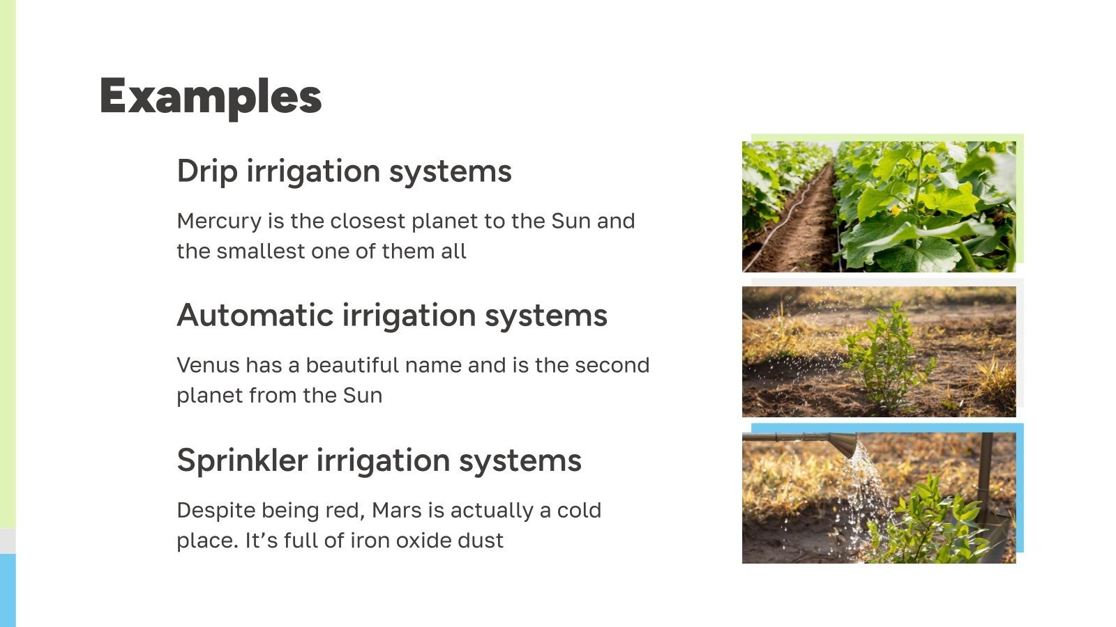 Irrigation Systems Google Slides & PowerPoint
