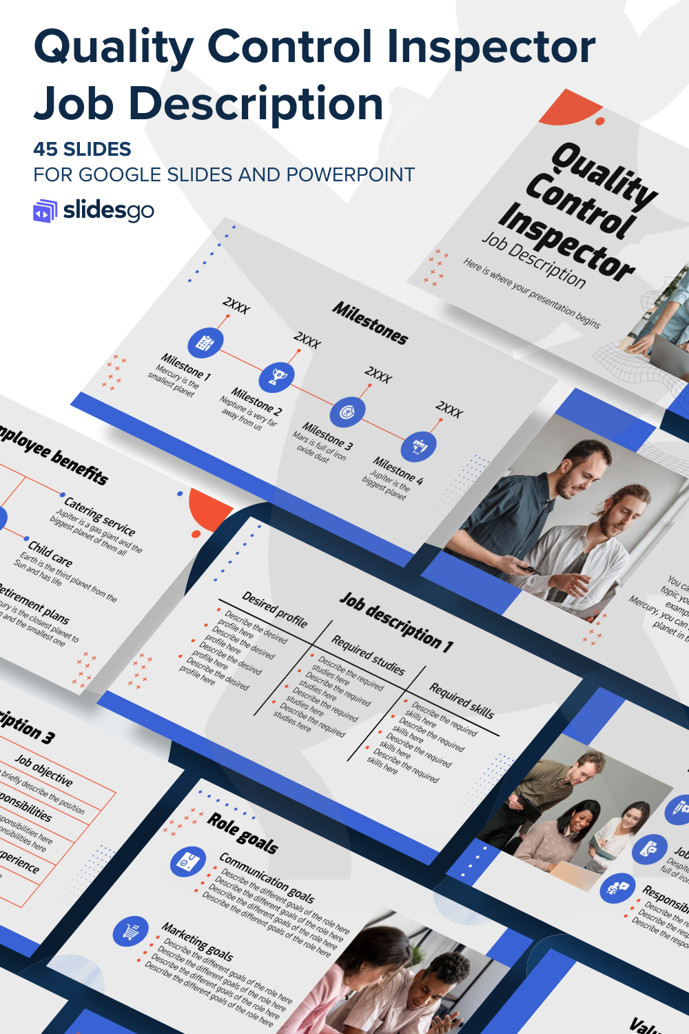 Quality Control Inspector Job Description | Google Slides