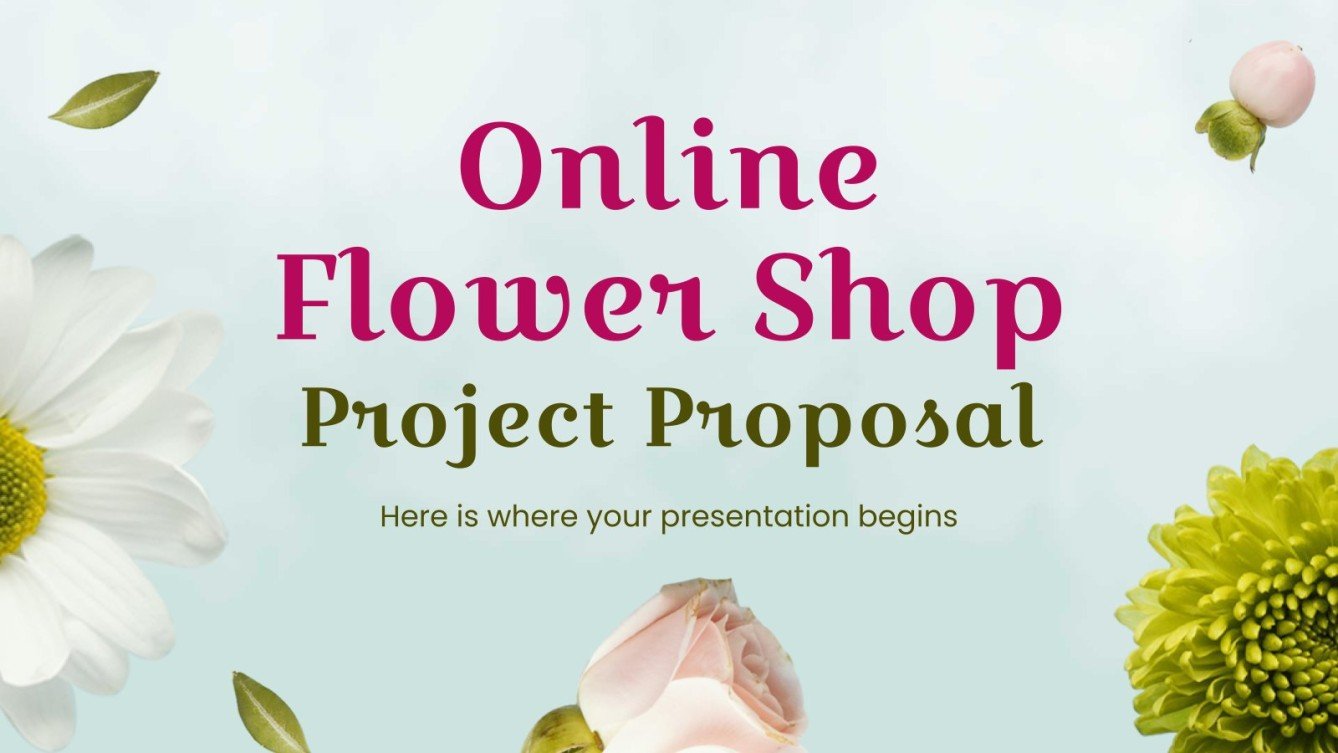 Online Project Proposal Google Slides & PPT